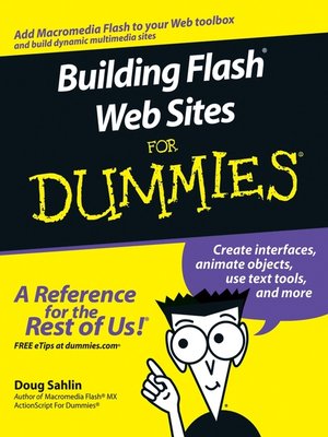 cover image of Building Flash Web Sites For Dummies